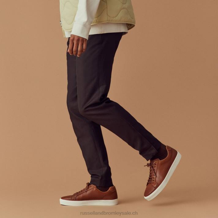bronzer 8BN6461 Hommes Russell And Bromley baskets basses park run