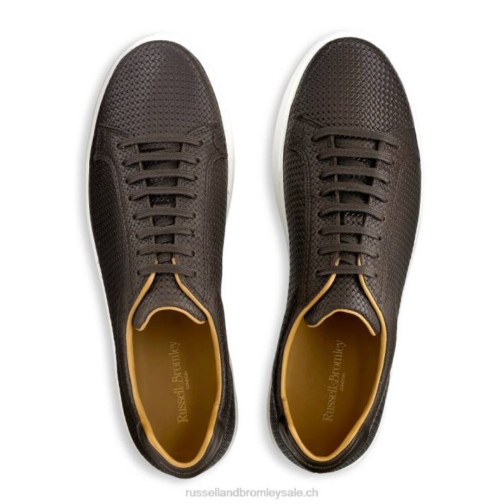 brun 8BN6457 Hommes Russell And Bromley baskets basses park run
