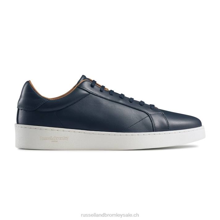 marine 8BN6445 Hommes Russell And Bromley baskets alpha à lacets