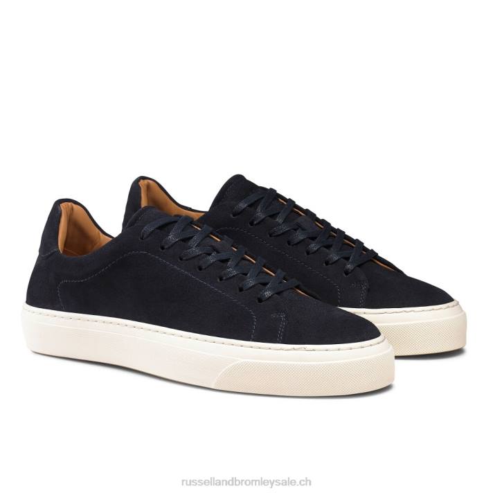 marine 8BN6446 Hommes Russell And Bromley baskets de luxe hors rythme