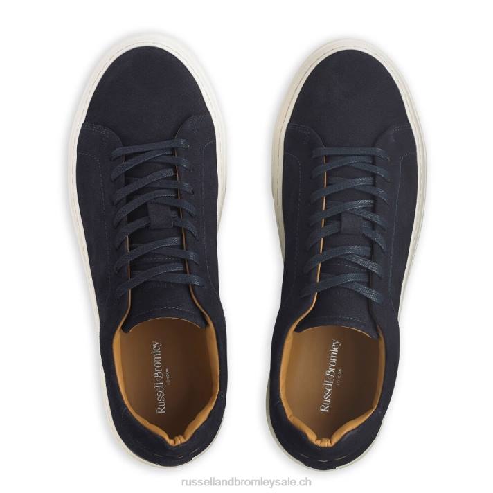 marine 8BN6446 Hommes Russell And Bromley baskets de luxe hors rythme