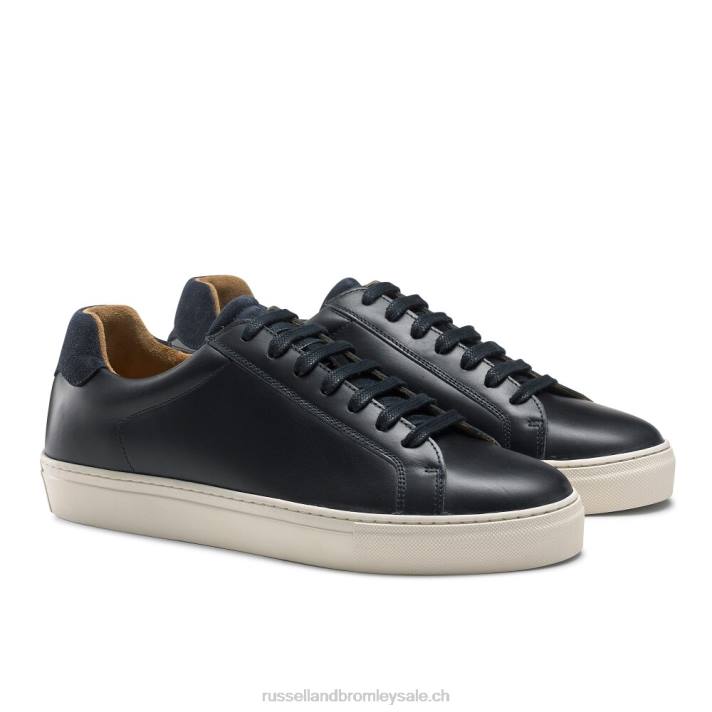 marine 8BN6454 Hommes Russell And Bromley baskets à lacets downfield derby