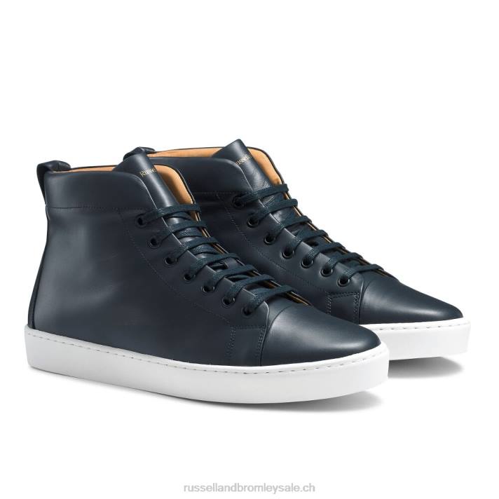 marine 8BN6455 Hommes Russell And Bromley baskets montantes park hi m