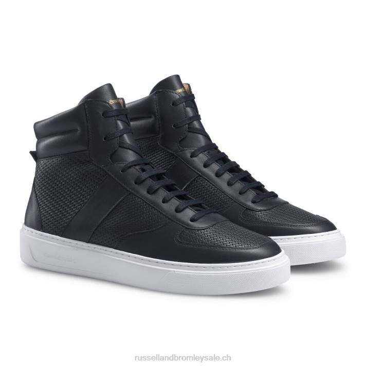 marine 8BN6467 Hommes Russell And Bromley salut façon baskets haut de gamme