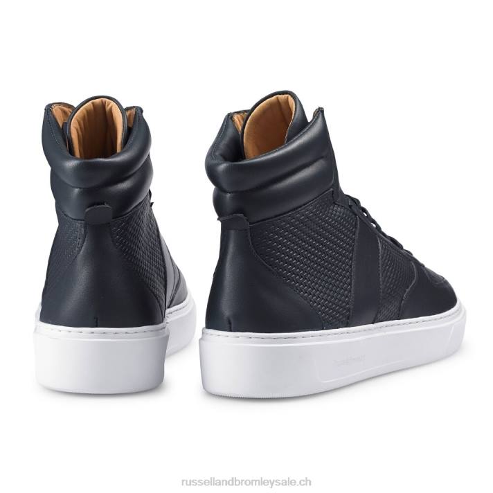 marine 8BN6467 Hommes Russell And Bromley salut façon baskets haut de gamme