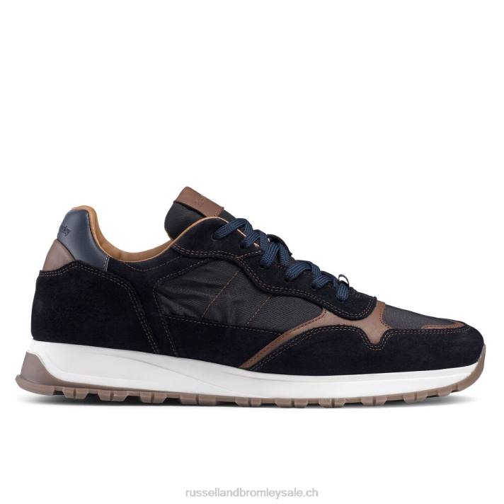marine 8BN6469 Hommes Russell And Bromley coureur de dentelle rannoch oxford