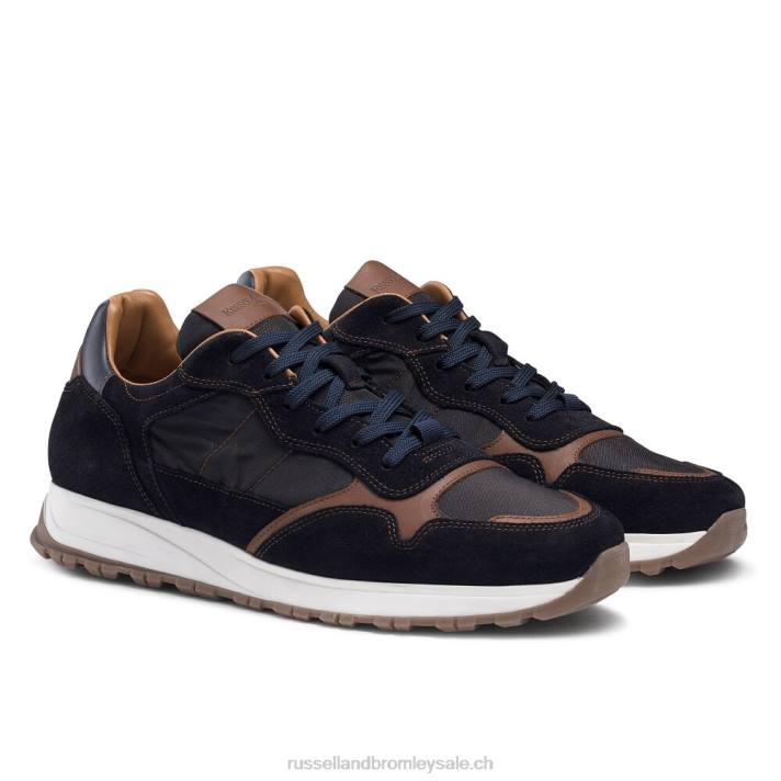 marine 8BN6469 Hommes Russell And Bromley coureur de dentelle rannoch oxford