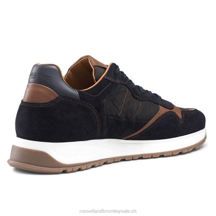 marine 8BN6469 Hommes Russell And Bromley coureur de dentelle rannoch oxford