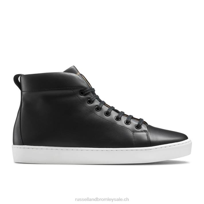 noir 8BN6456 Hommes Russell And Bromley baskets montantes park hi m