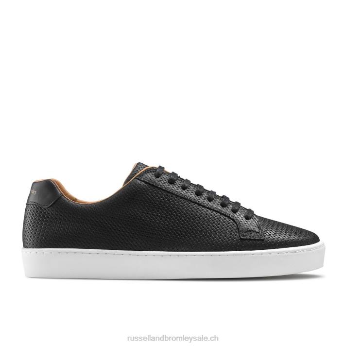 noir 8BN6458 Hommes Russell And Bromley baskets basses park run