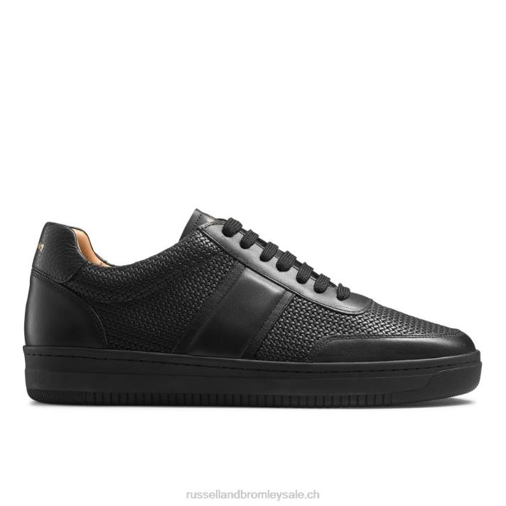 noir 8BN6468 Hommes Russell And Bromley baskets bowery oxford en dentelle