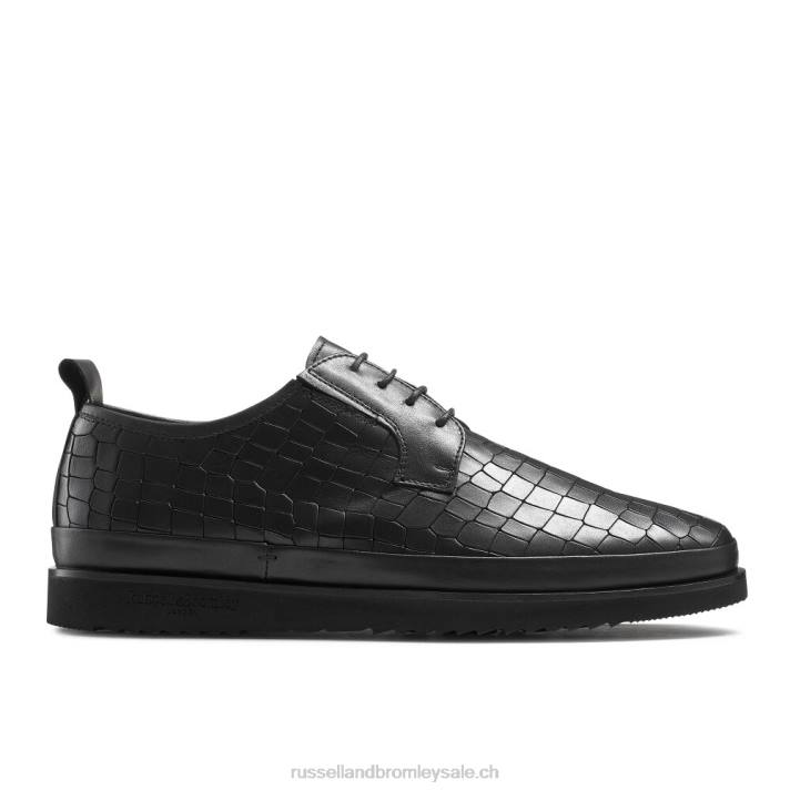 noir 8BN6475 Hommes Russell And Bromley baskets hybrides en dentelle san carlo derby