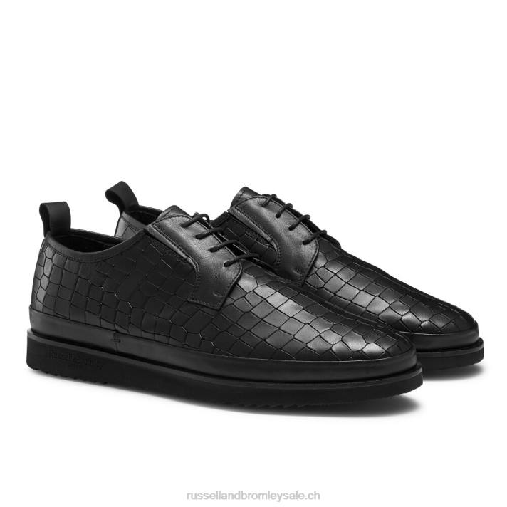 noir 8BN6475 Hommes Russell And Bromley baskets hybrides en dentelle san carlo derby