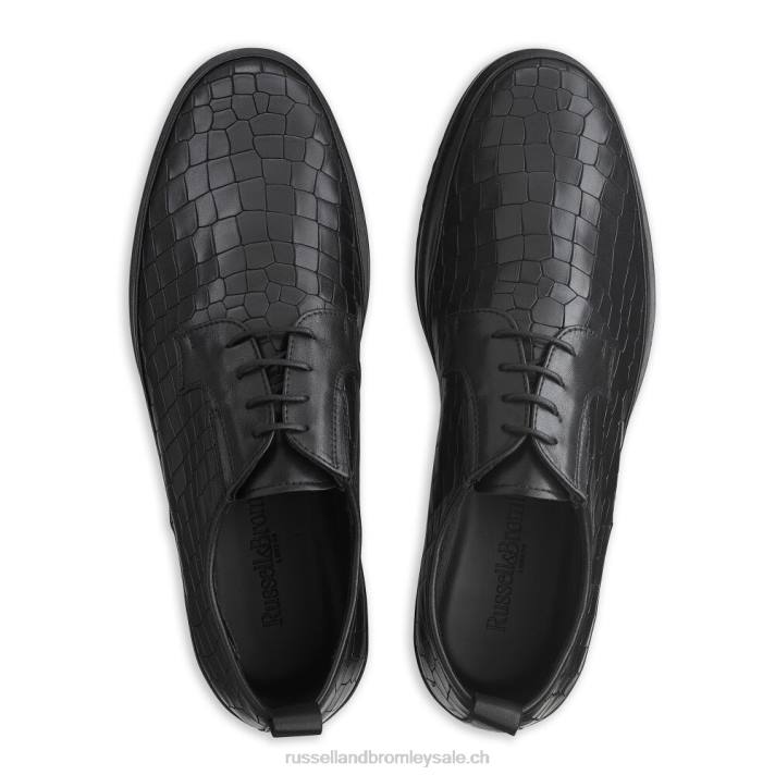 noir 8BN6475 Hommes Russell And Bromley baskets hybrides en dentelle san carlo derby