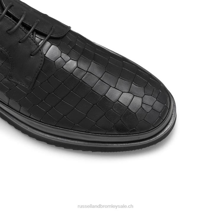 noir 8BN6475 Hommes Russell And Bromley baskets hybrides en dentelle san carlo derby