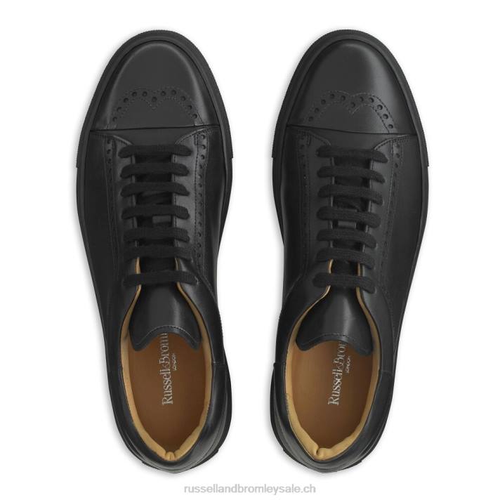 noir 8BN6477 Hommes Russell And Bromley sneaker de luxe legend lo