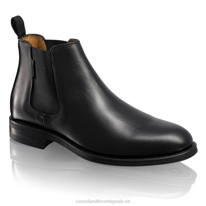 noir 8BN6623 Hommes Russell And Bromley botte chelsea guildford