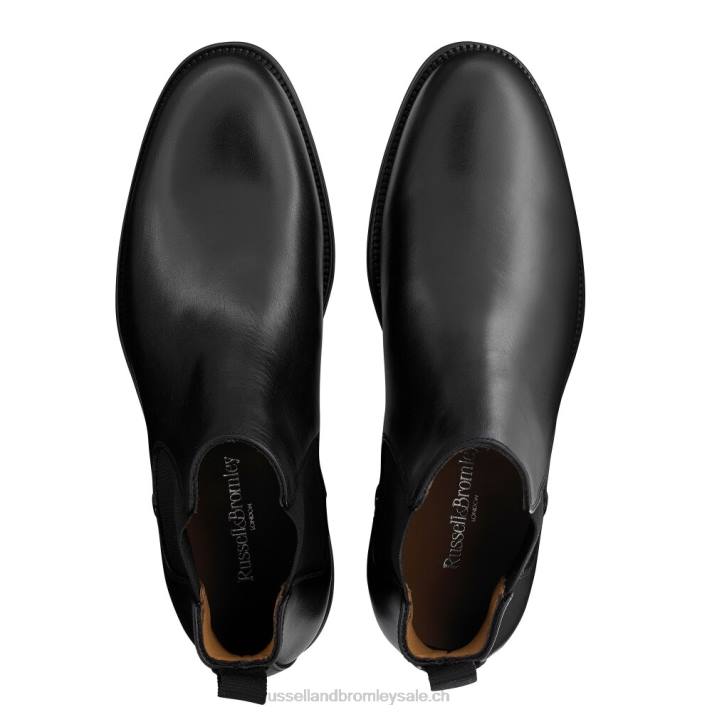 noir 8BN6623 Hommes Russell And Bromley botte chelsea guildford