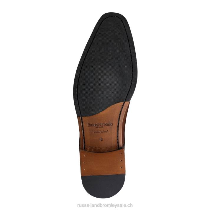 bronzer 8BN6595 Hommes Russell And Bromley Spectre derbies à bout renforcé