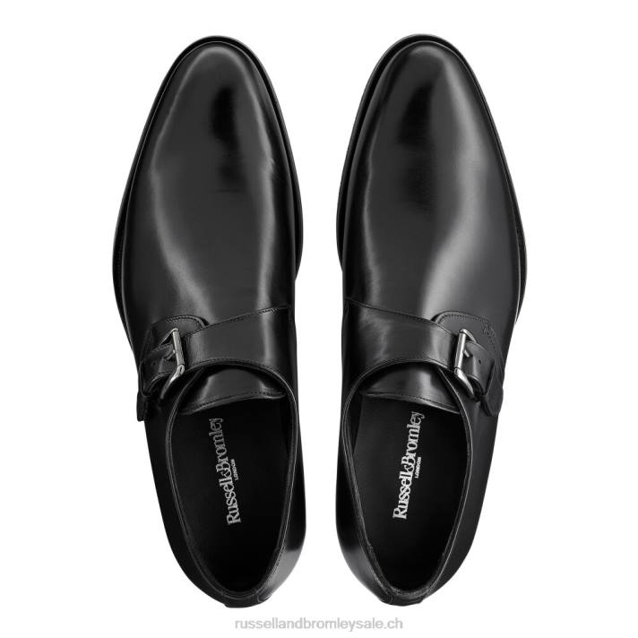 noir 8BN6605 Hommes Russell And Bromley boucle simple boucle sycomore