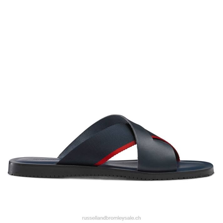 marine 8BN6508 Hommes Russell And Bromley fab slide slider à enfiler