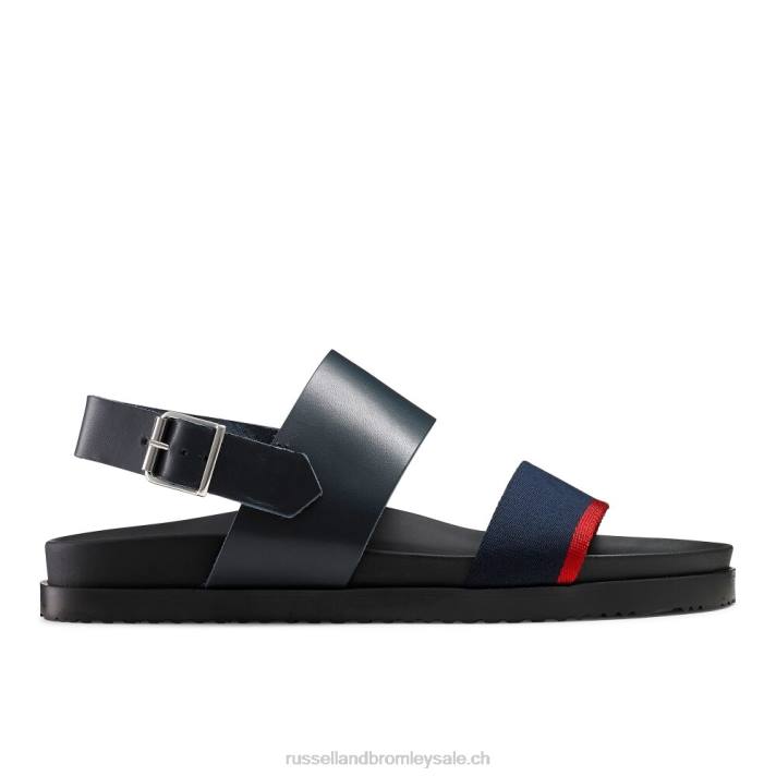 marine 8BN6511 Hommes Russell And Bromley fabuleuse sandale à bride arrière