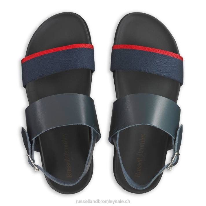 marine 8BN6511 Hommes Russell And Bromley fabuleuse sandale à bride arrière