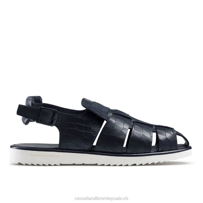 marine 8BN6530 Hommes Russell And Bromley sandale à bout fermé et boucle san cono