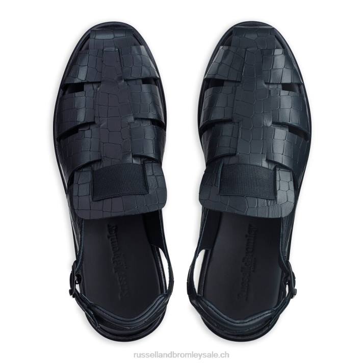 marine 8BN6530 Hommes Russell And Bromley sandale à bout fermé et boucle san cono