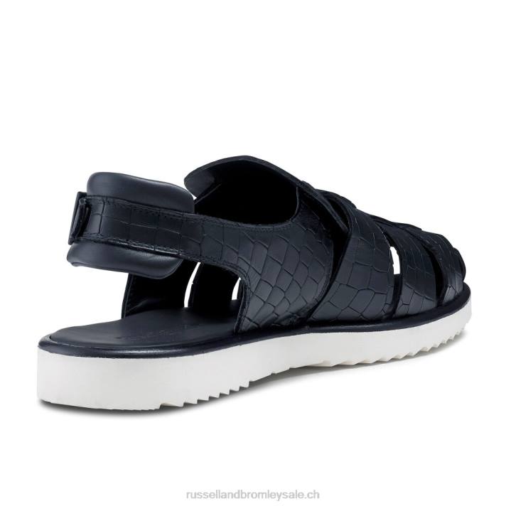 marine 8BN6530 Hommes Russell And Bromley sandale à bout fermé et boucle san cono