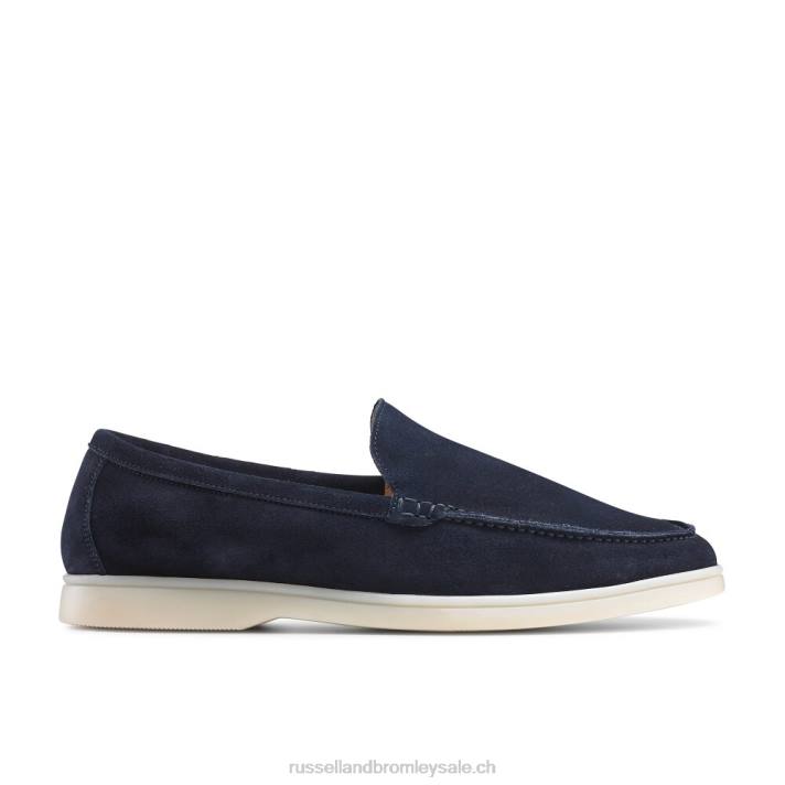 8BN6564 Hommes Russell And Bromley slip doux carmel