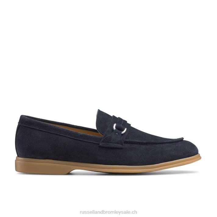 8BN6565 Hommes Russell And Bromley mocassin à enfiler padrone