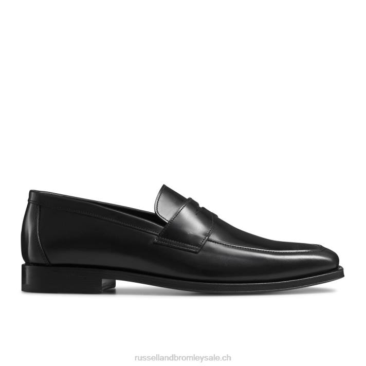 8BN6566 Hommes Russell And Bromley mocassins à bout carré
