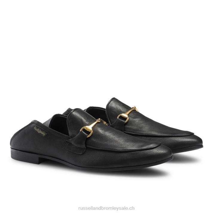 noir 8BN6550 Hommes Russell And Bromley mocassin m mocassin à mors