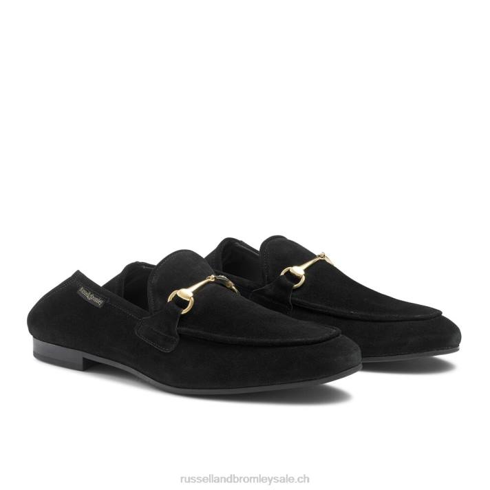 noir 8BN6552 Hommes Russell And Bromley mocassin m mocassin à mors
